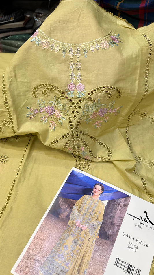 QALAMKAR LAWN FP06 MIRAY