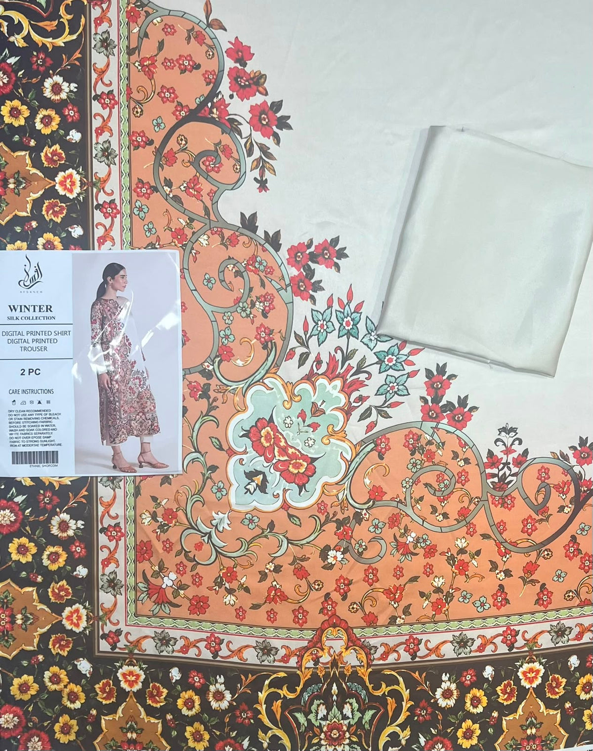 MARIA.B SILK PRINT 2PC