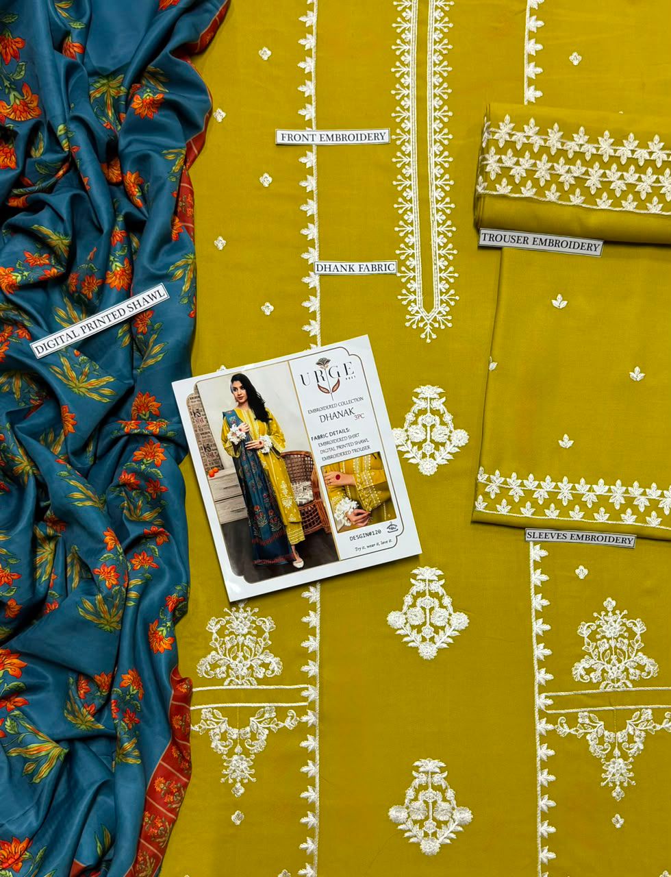 IZNIK DHANAK COLLECTION 3PC HIT CODE