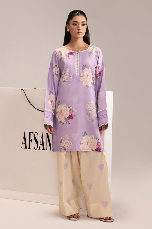 AFSANAH SILK PRINT 2PC HIT CODE
