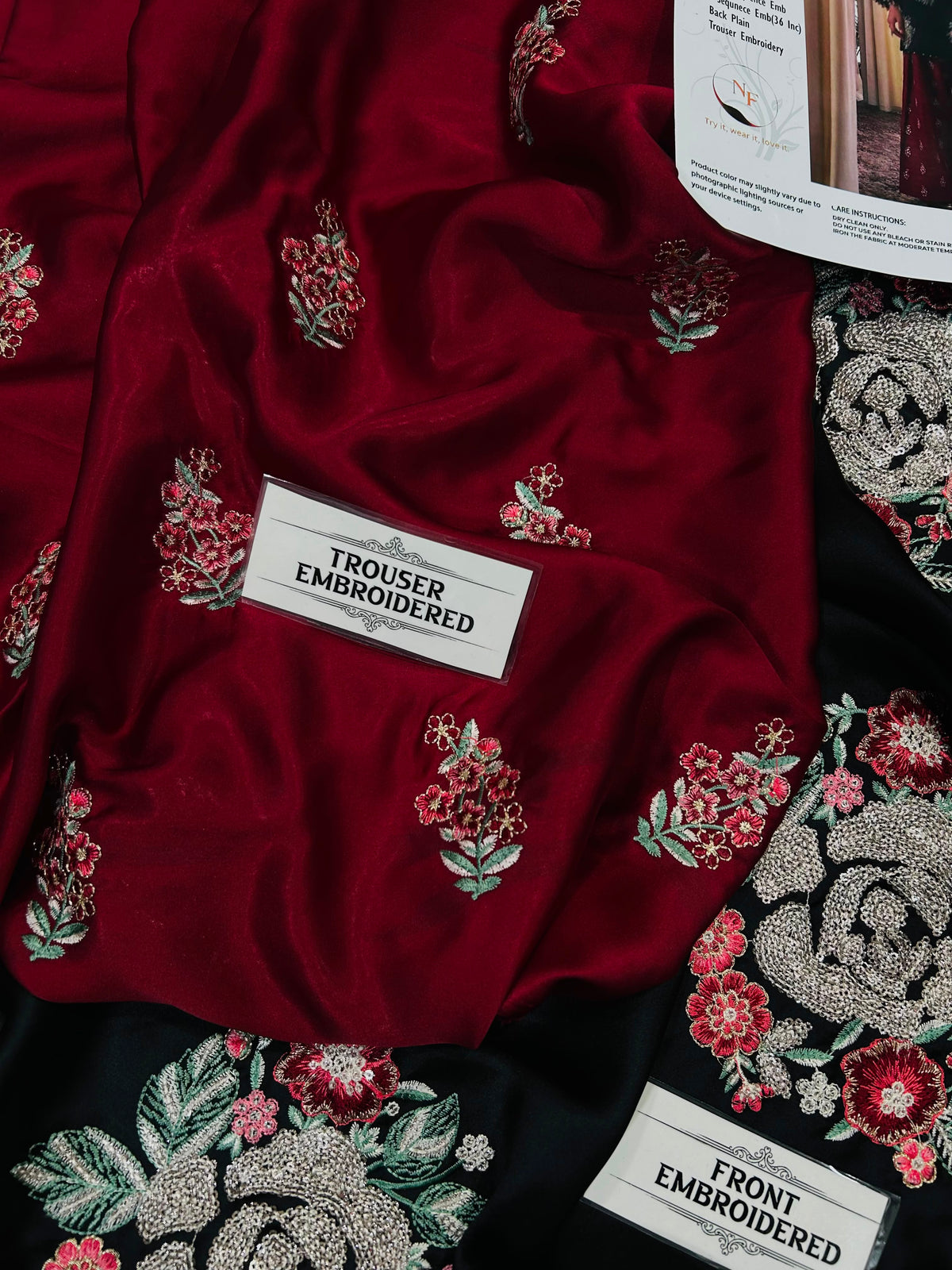 Ethnc unstitched 2pc