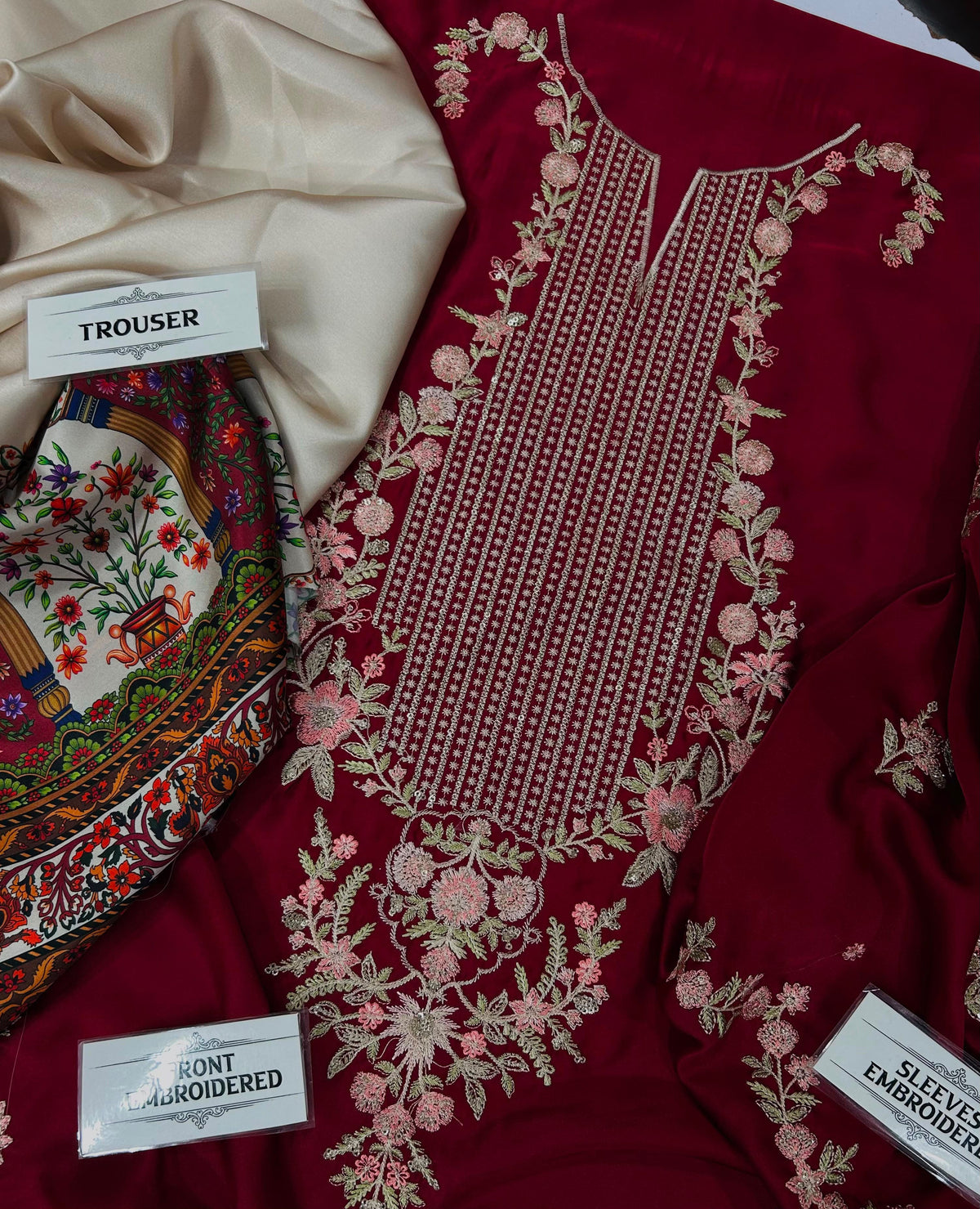 ETHNIC LUXURY SILK COLLECTION 2PC HIT CODE