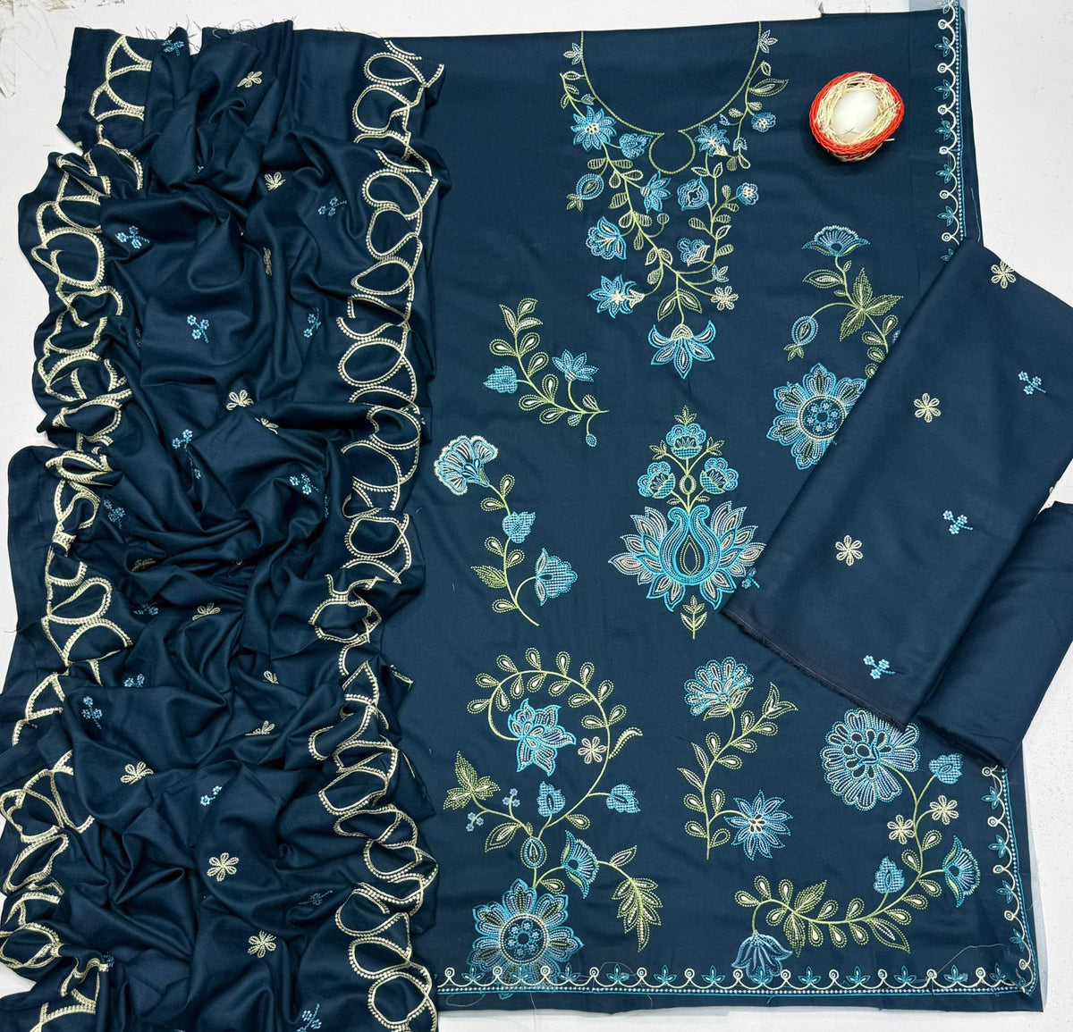 ZAIB DHANAK COLLECTION 3PC HIT CODE 6186