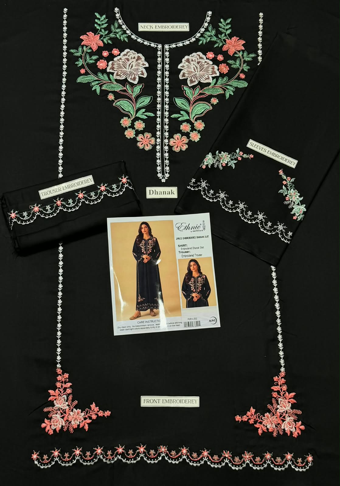 ETHNIC LUXURY WINTER COLLECTION 2PC HIT CODE