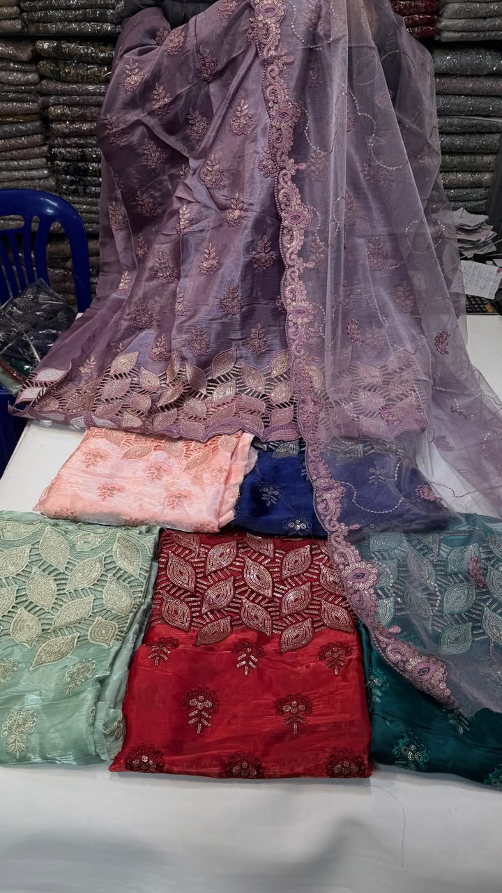 Shisha Silk Embroided 2-Piece Collection