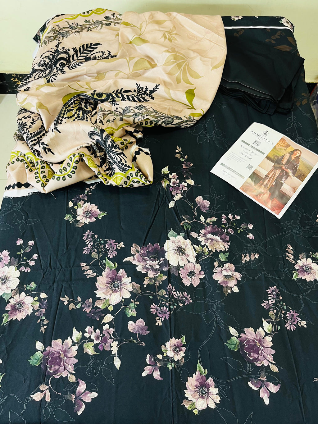 Linen printed collection 3pc Hit Code