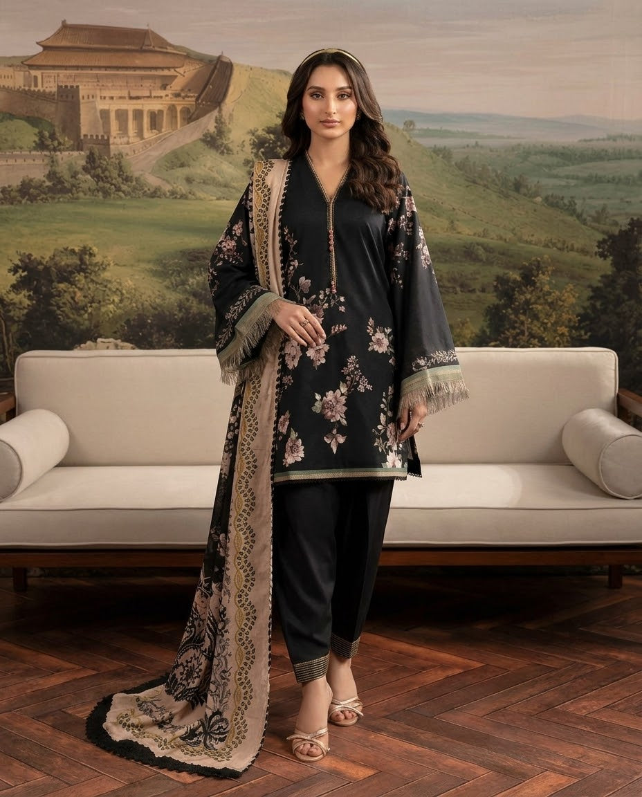 Linen printed collection 3pc Hit Code