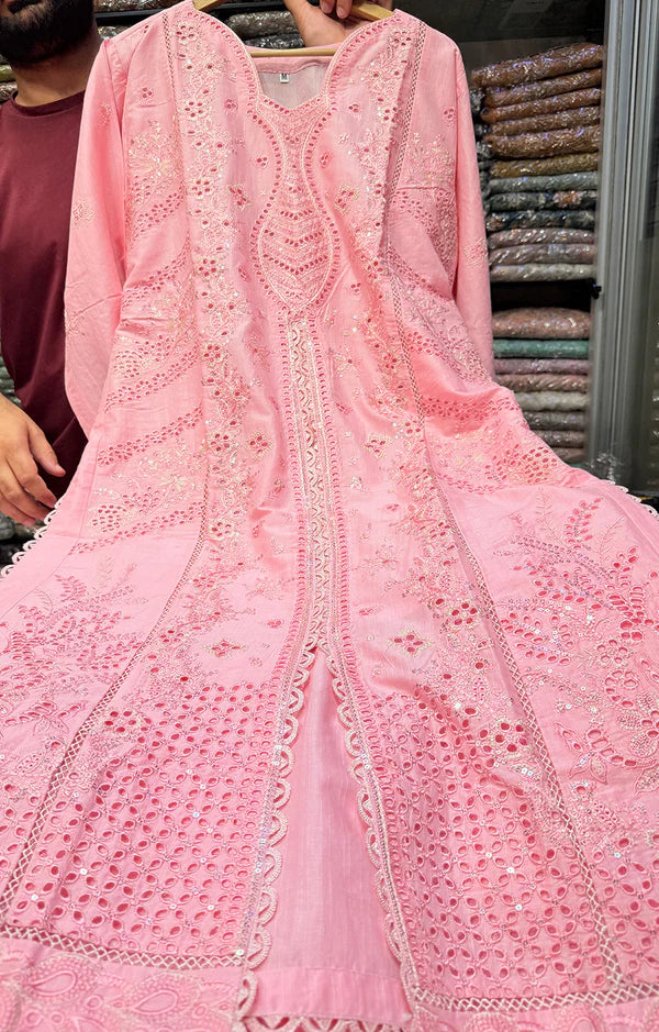 ZOE 2PC STICHED PEACH