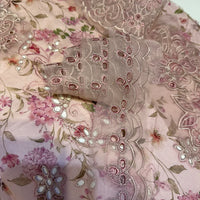 BAROQUE UF-4129 PINK LAWN