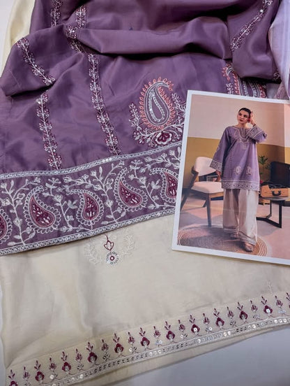 ETHNC KURTA SET 3PC SEHARZAT