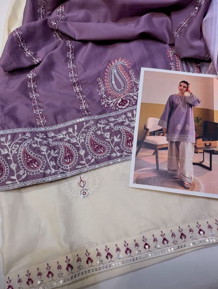 ETHNC KURTA SET 3PC SEHARZAT