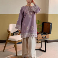 ETHNC KURTA SET 3PC SEHARZAT