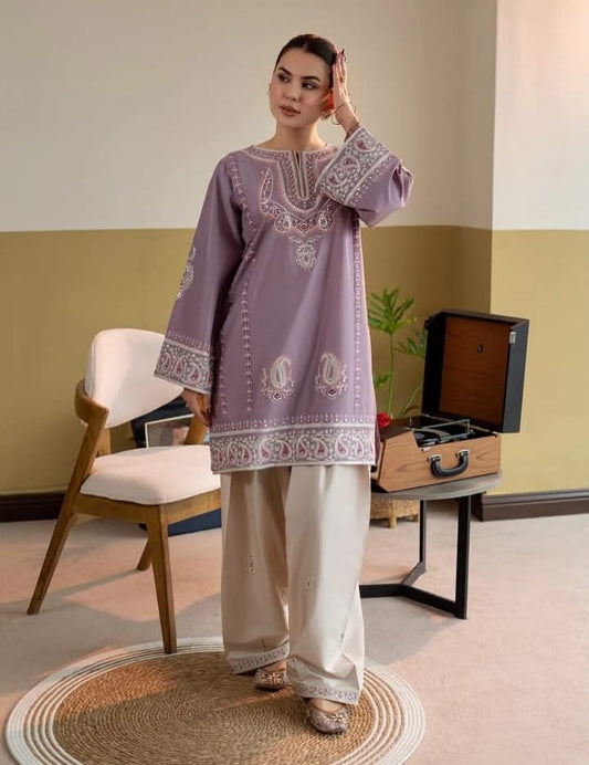 ETHNC KURTA SET 3PC SEHARZAT