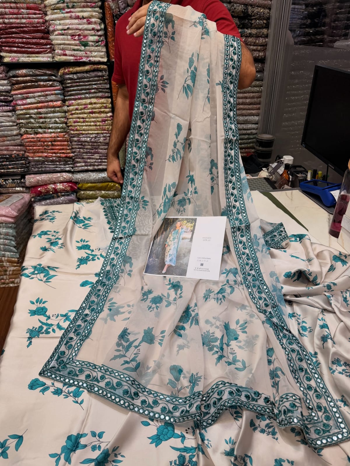 ANEELAS SILK PRINT WPR-23