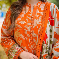 ANEELASSILK ORANGE