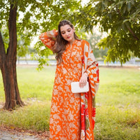 ANEELASSILK ORANGE