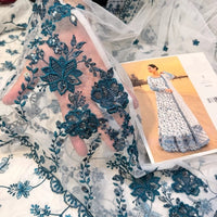 FAIZA SAQLAIN LAWN WHITE BLUE
