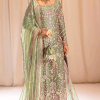 TABYA RAW SILK TABEER PISTACHIO