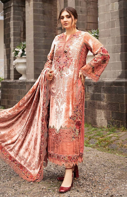 VELVET PALACHI 3PC MB PEACH