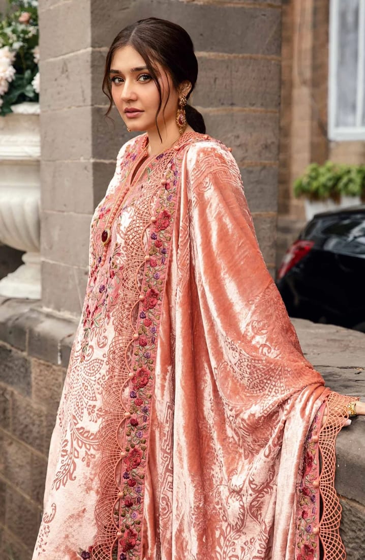 VELVET PALACHI 3PC MB PEACH