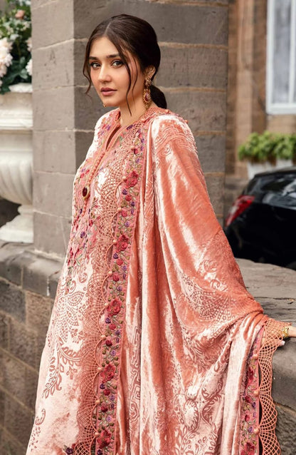 VELVET PALACHI 3PC MB PEACH
