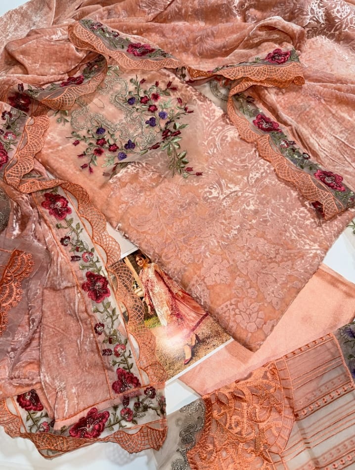 VELVET PALACHI 3PC MB PEACH