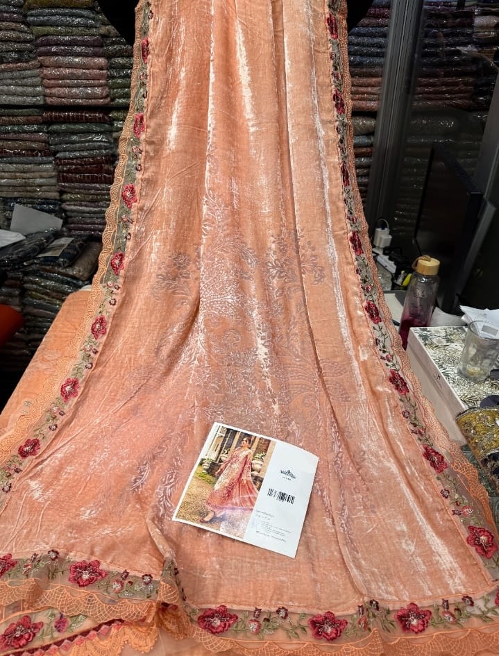 VELVET PALACHI 3PC MB PEACH
