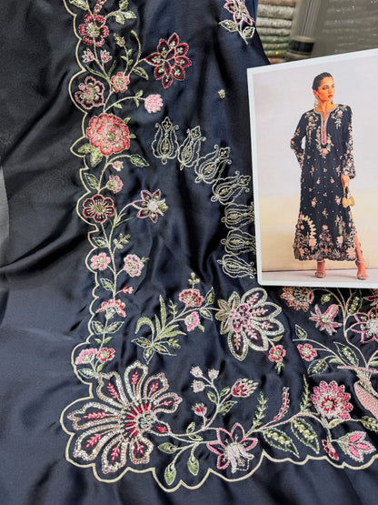Ethnic E104 Silk Print Black Hit Code&nbsp;