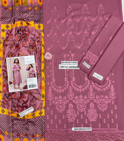LIMELIGHT LUXURY DHANAK COLLECTION 3PC HIT CODE 414