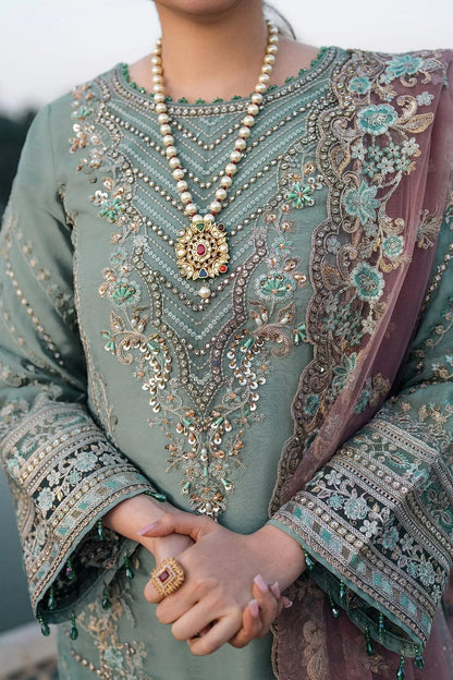 IMROZIA CHIFFON/NET WEDDING WEAR 3PC HIT CODE