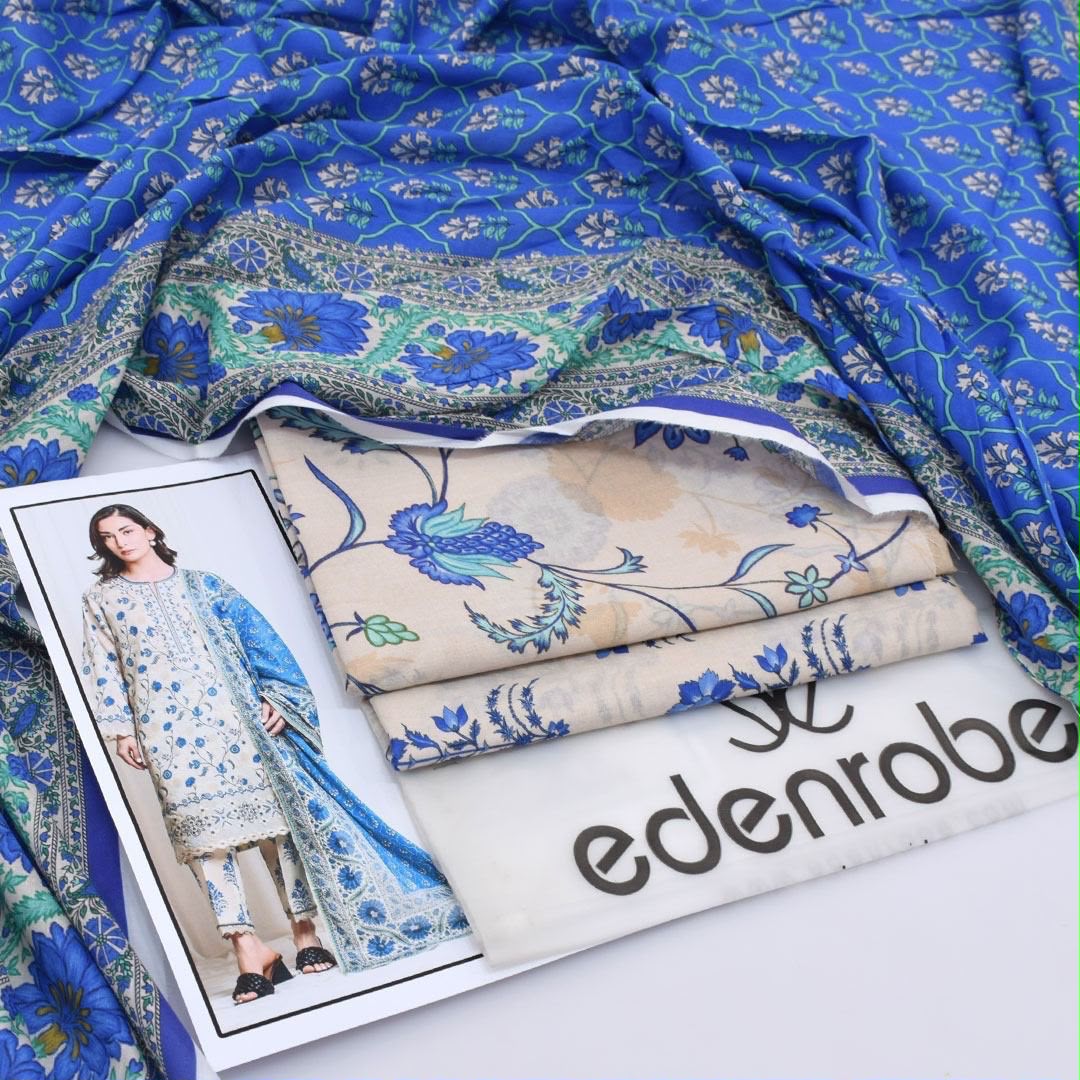 Khaddi+Eden Robe Lawn Collection 3pc
