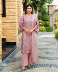 Laila Mishra Organza 3PC Fancy Dress – Wedding Wear