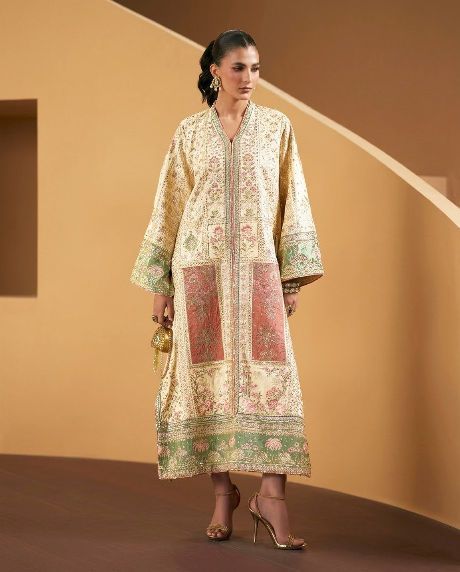 Ethnc Embroided Micro Velvet 2pc Hit Code E1210