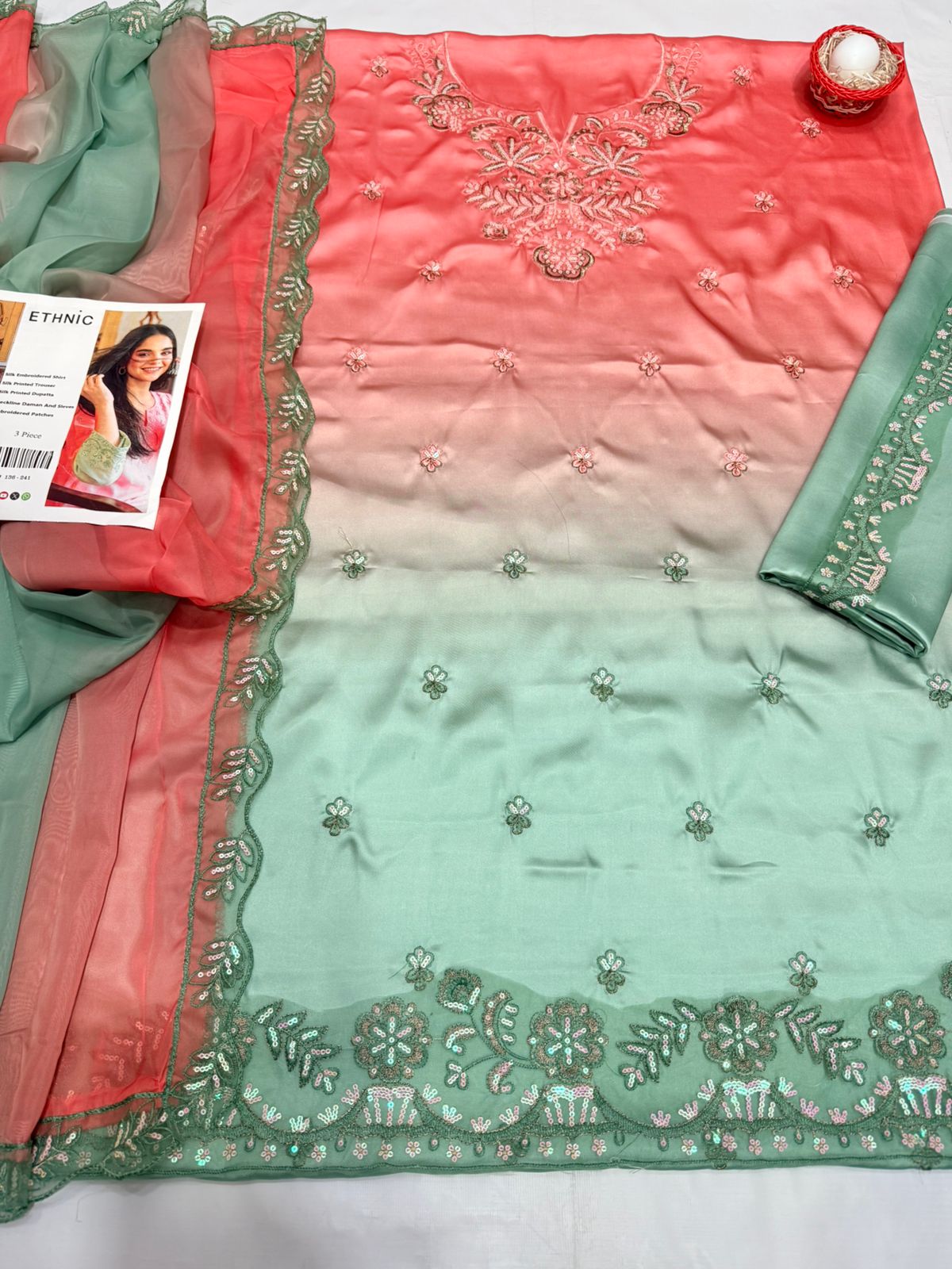 ETHNIC Luxury Embroidery Silk Collection_