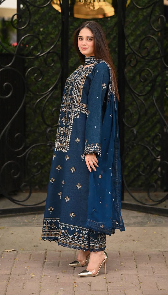 BATIK DHANAK COLLECTION 3PC HIT CODE 6527