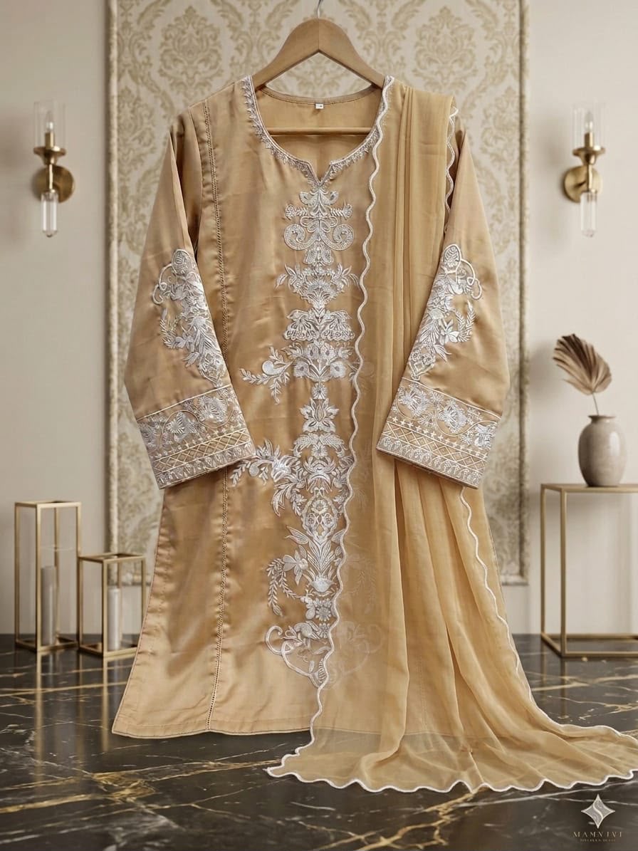 MIRANA NEW ARRIVALS SILK COLLECTION 3PC