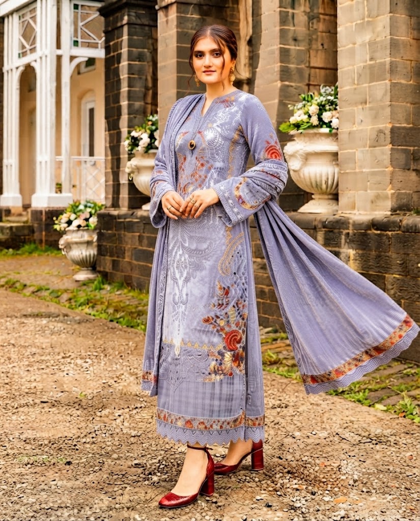Dure Fisha Palachi 3PC Winter Suit – Palachi Shawl