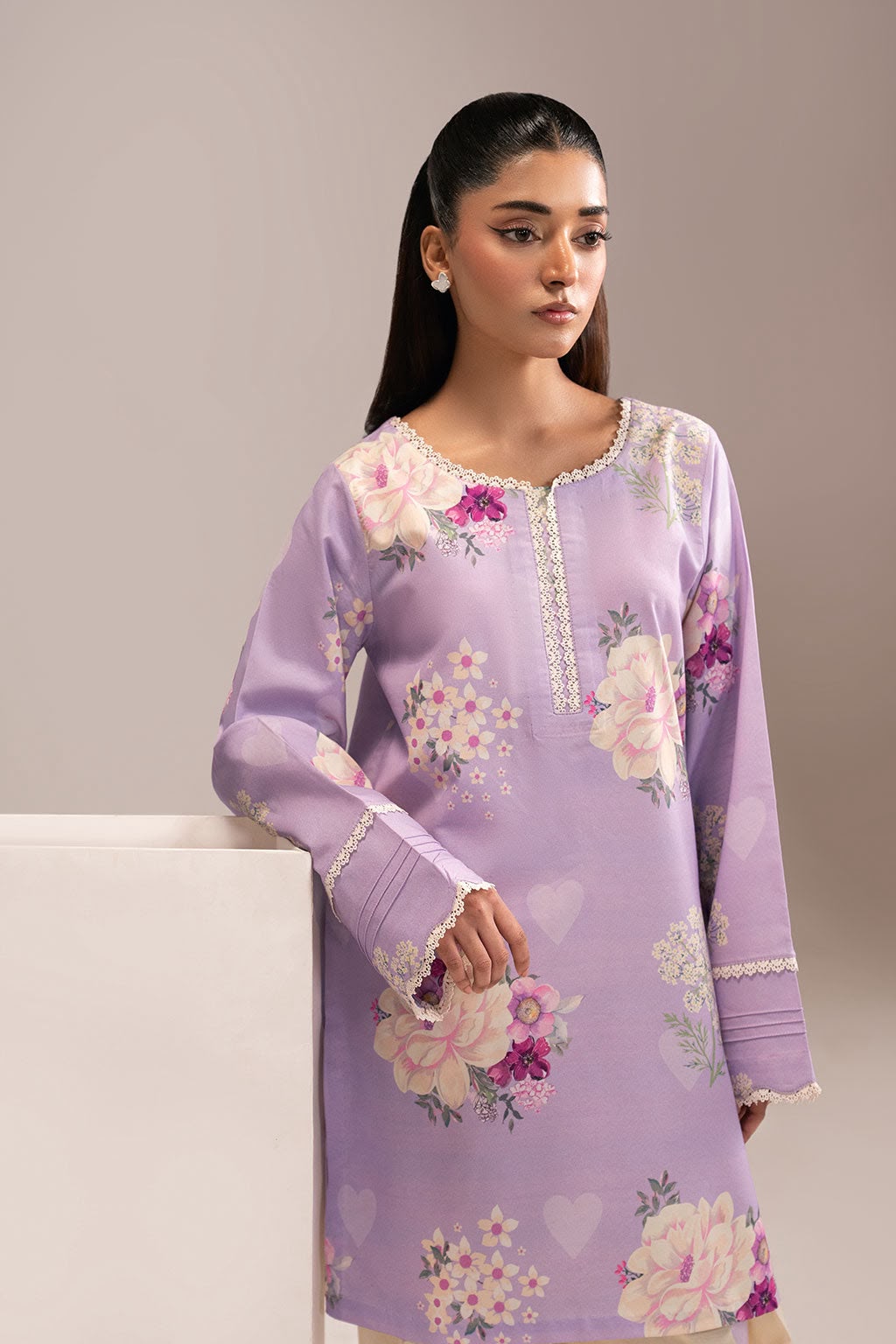 AFSANAH SILK PRINT 2PC HIT CODE