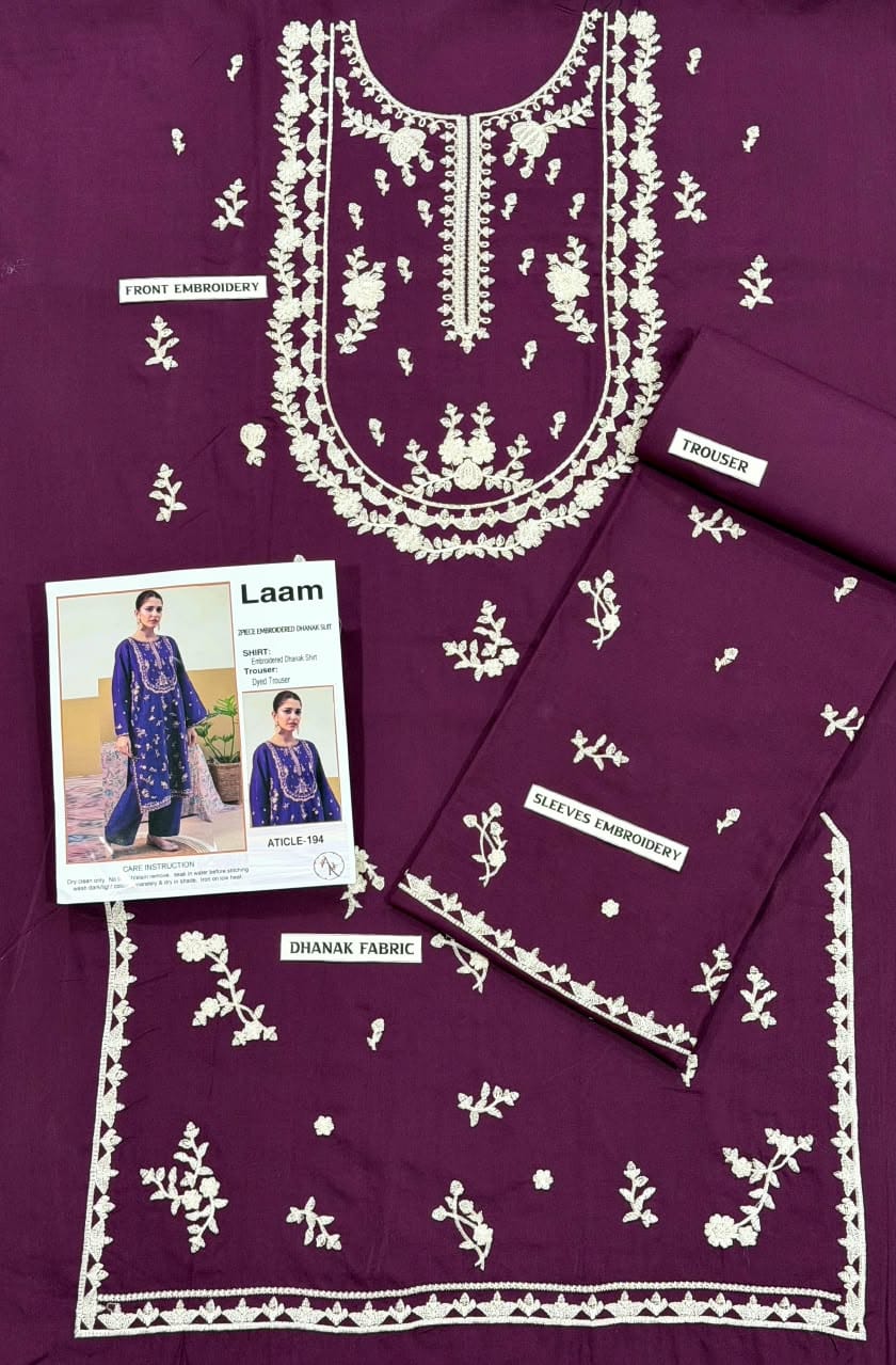 LAAM DHANAK COLLECTION 2PC HIT CODE