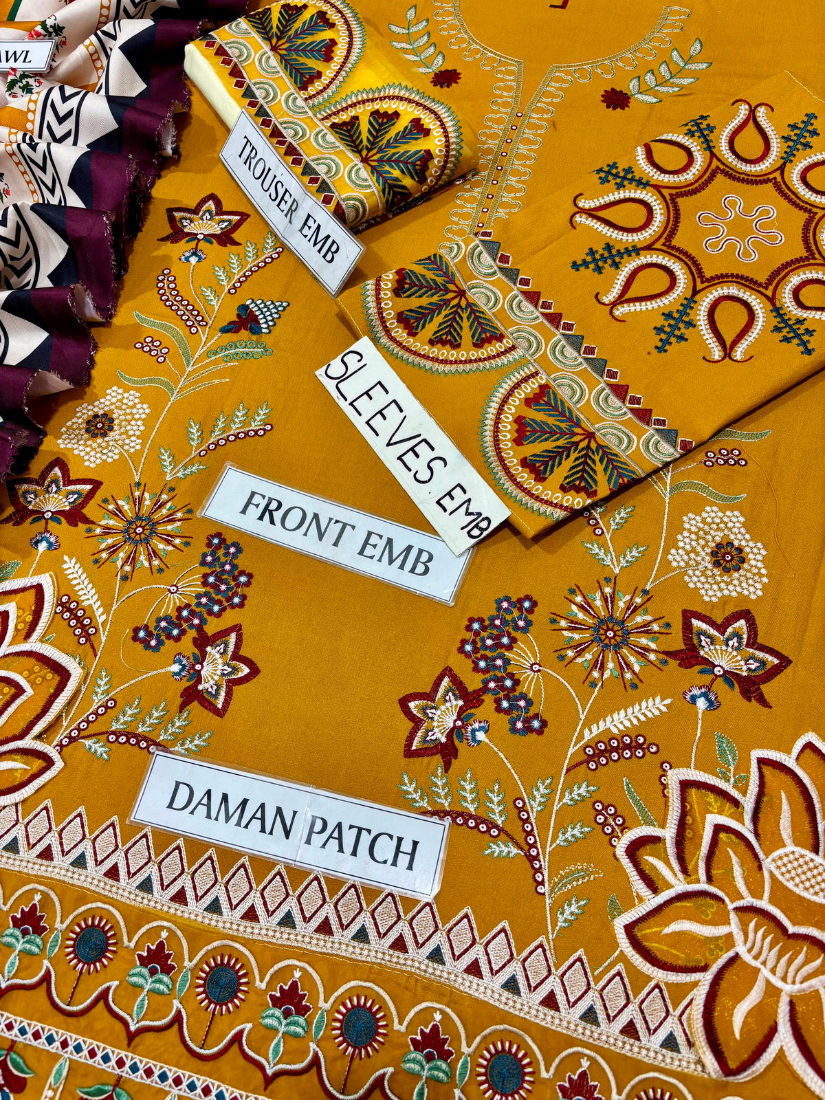PEZWAN DHANAK COLLECTION 3PC HIT CODE