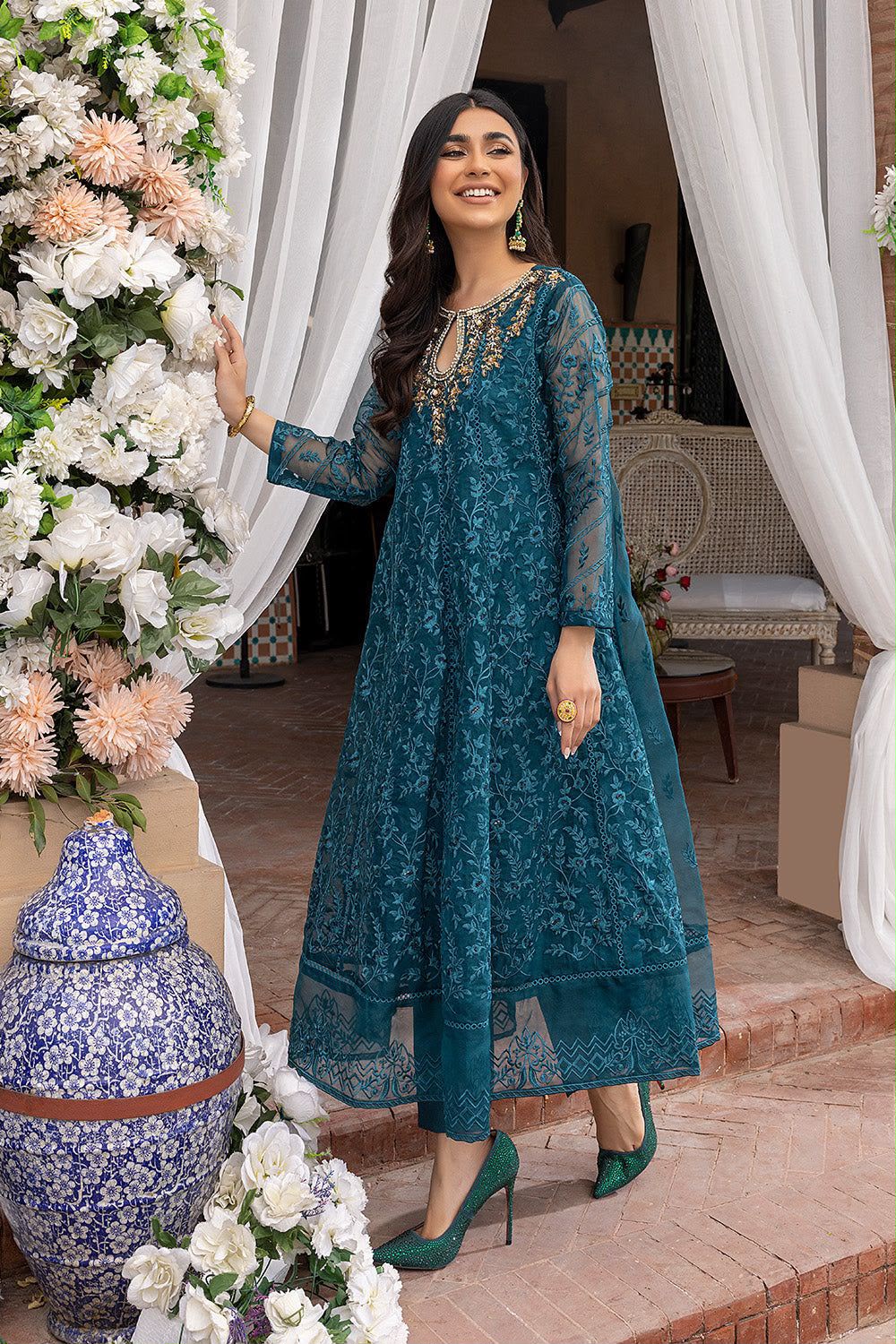AZURE NEVY BLUE 3PC HIT CODE