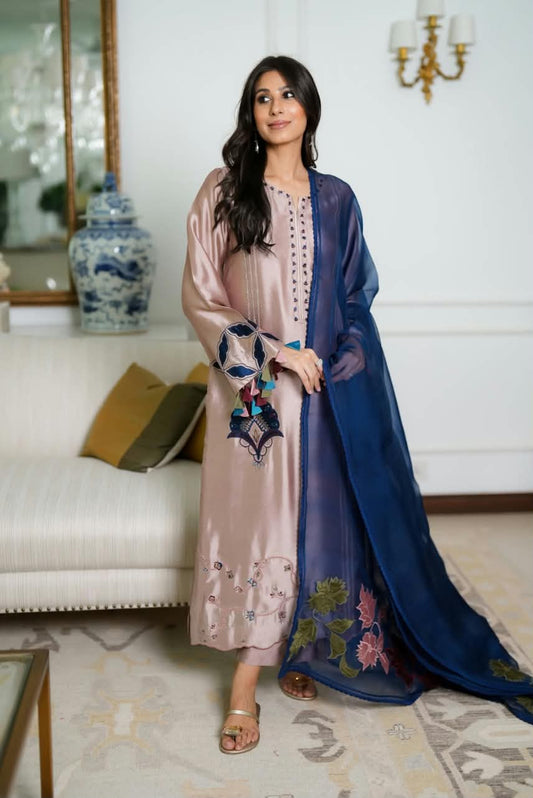FAIZA REHMAN LUXURY SILK PRINT COLLECTION 3PC HIT CODE