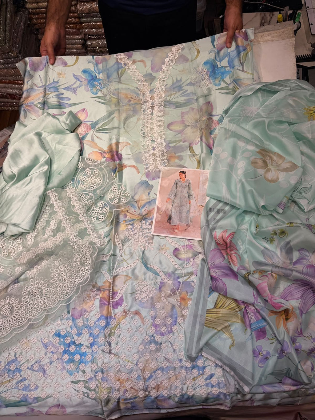 Baroque Silk Print Collection – 3-Piece