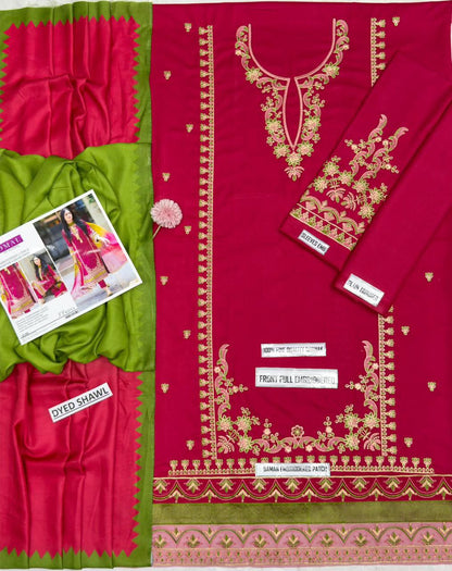 OMAL HIT CODE LUXURY DHANAK COLLECTION 3PC