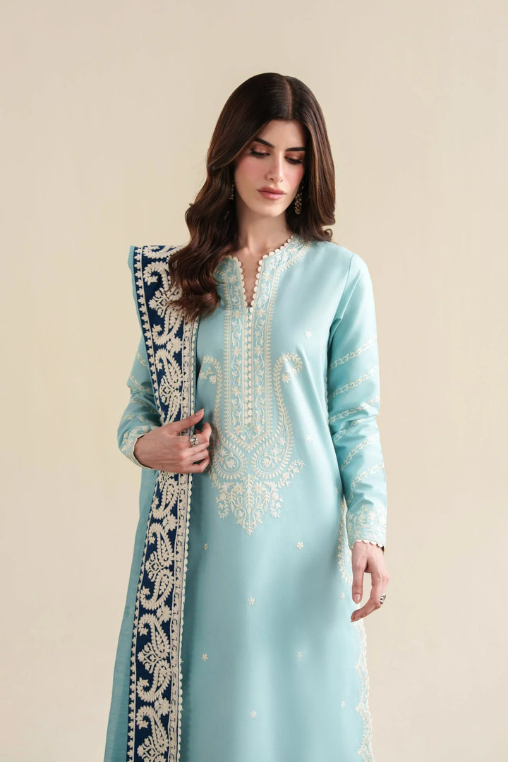 ZAIB DHANAK COLLECTION 3PC HIT CODE