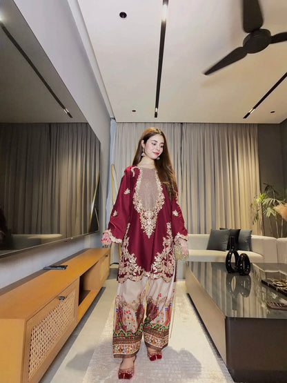 ETHNIC LUXURY SILK COLLECTION 2PC HIT CODE