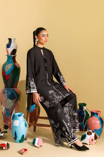 AFSANAH SILK PRINT 2PC HIT CODE