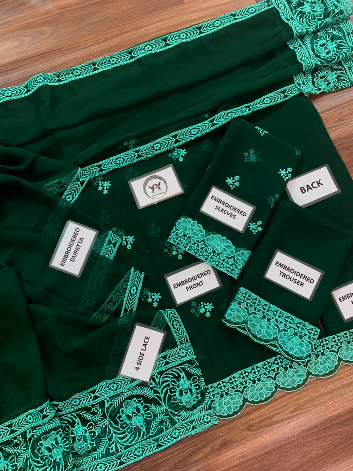 BAROOQUE LUXURY CHIFFON 3PC HIT CODE