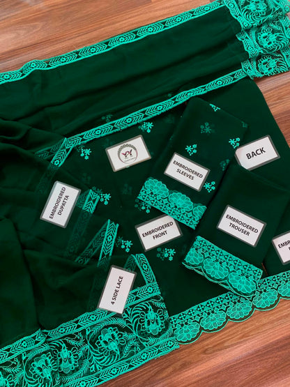 BAROOQUE LUXURY CHIFFON 3PC HIT CODE