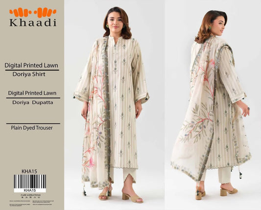 Khaddi+Eden Robe Lawn 3pc collection